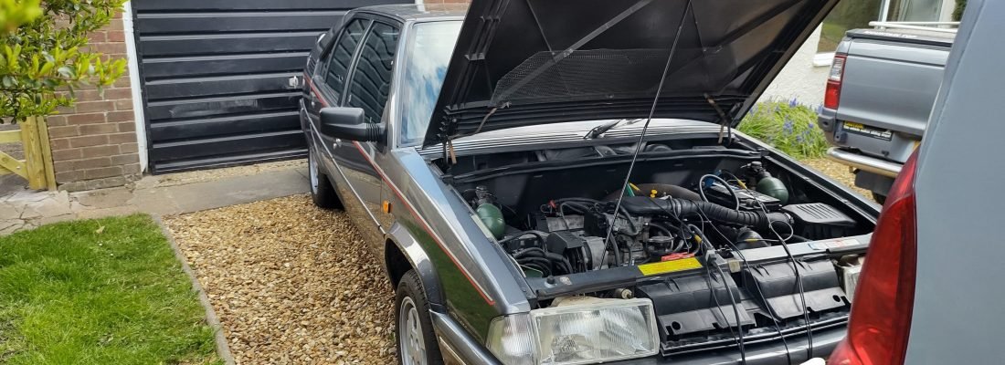 Classic Citroen BX being Crypton tuned