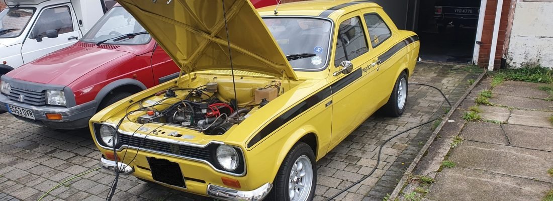 MK 1 Ford Escort Mexico Yellow
