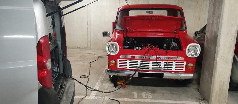Classic Ford Transit Mobile Tuning
