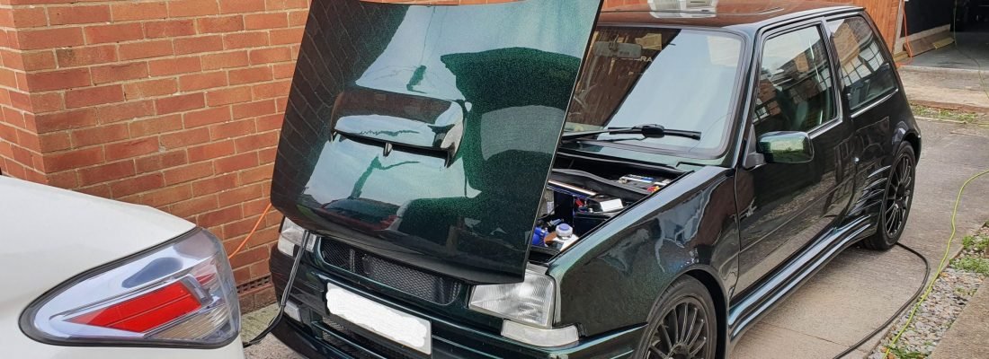 Classic Renault 5 Turbo Green