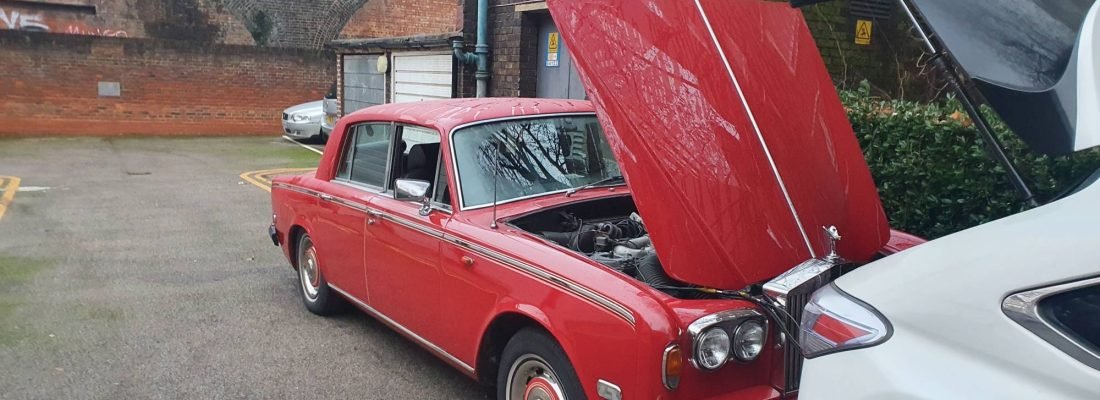 Classic Red Rolls Royce